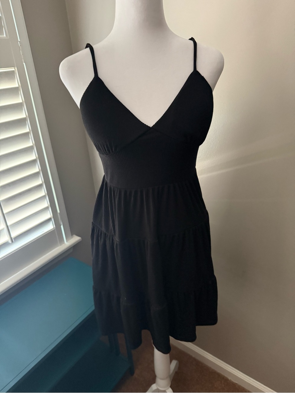 No Boundaries Tiered Dress - Built in Bra and Adjustable Straps